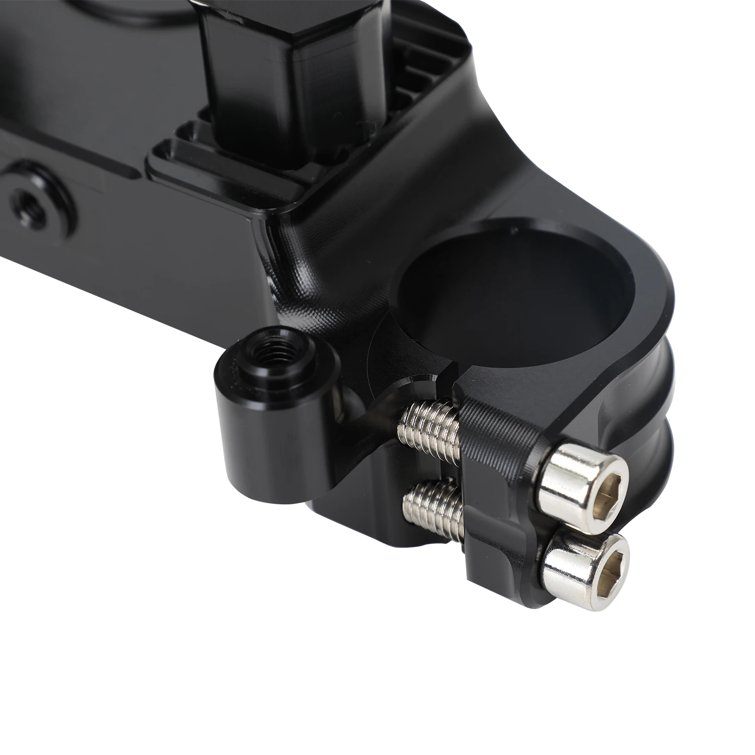 CNC الثلاثي المشبك وبار جبل دراجة نارية الملحقات لهوندا CRF110F 2019-2024 CRF125F CRF125FB 2020 2021 2022 2023 الترابية دراجة #6