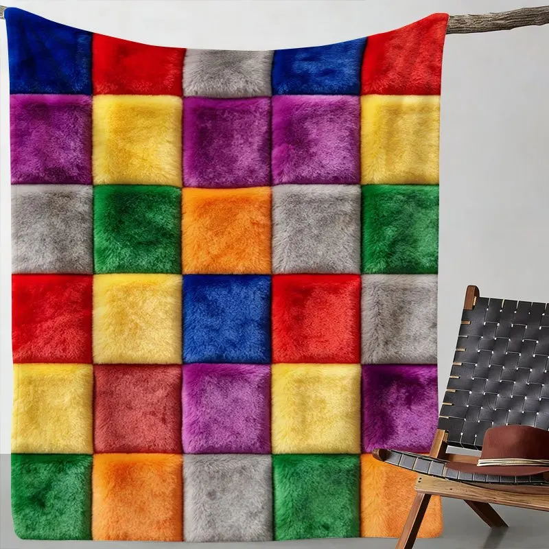 This Blanket Is Made of Soft And Skin-Friendly Flannel Material, with a Fluffy And Delicate Texture That Provides a Cloud-Like W