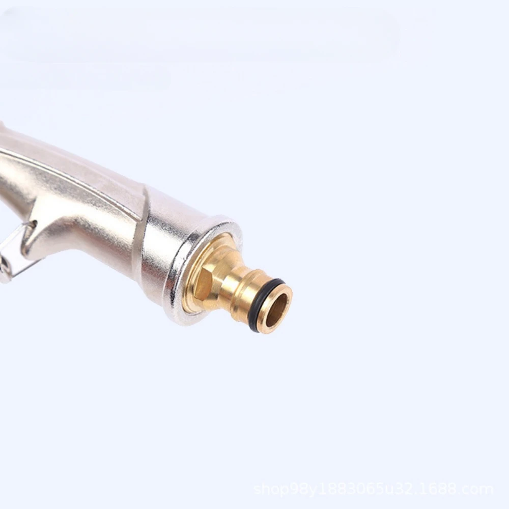 ارتفاع ضغط بندقية رذاذ الماء معدن النحاس فوهة خرطوم حديقة الأنابيب الحديقة غسيل السيارات البخاخ الرش أداة غسيل السيارات بنادق المياه