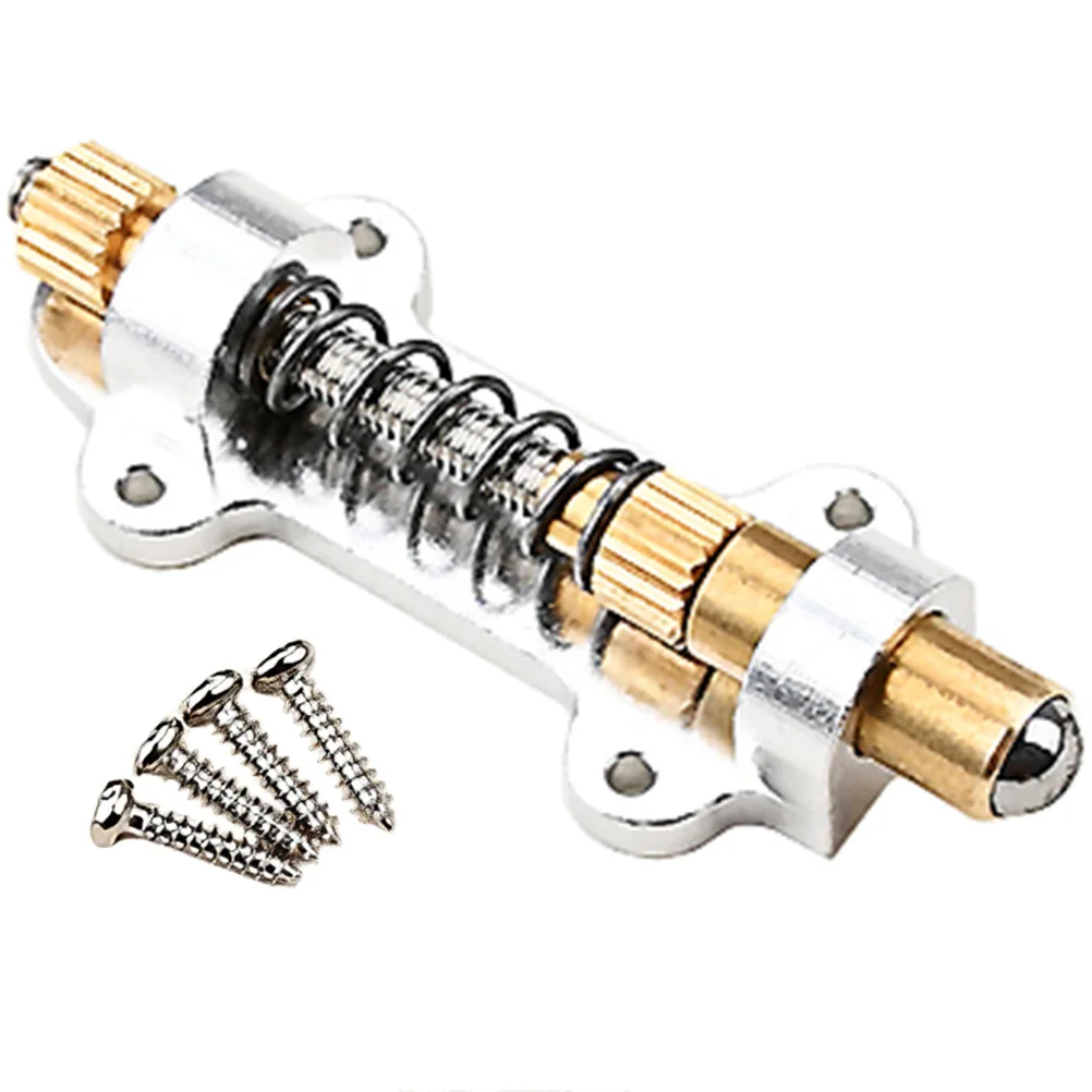 

1 set 1 Set Gold Electric Guitar Bridge Durable 6 String Replacement Saddle Tremolo System Accessories Guitar Parts Strain Plate