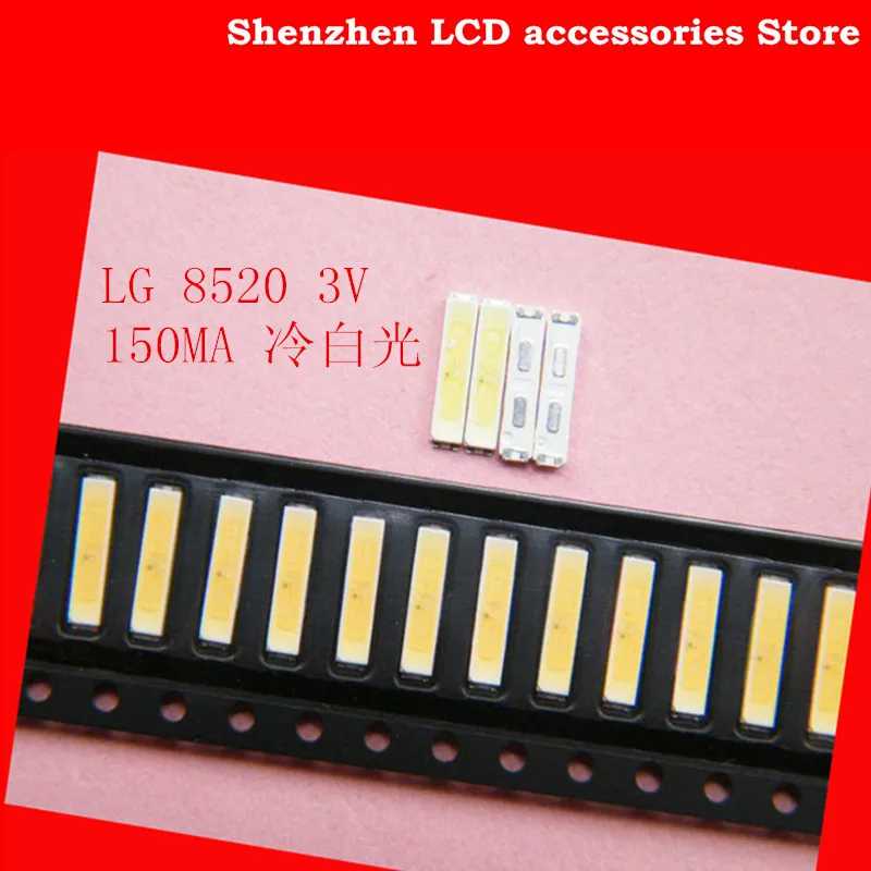 FOR LCD TV repair  led the small size backlight with light-emitting diode lamp SMD 8520 lamp beads