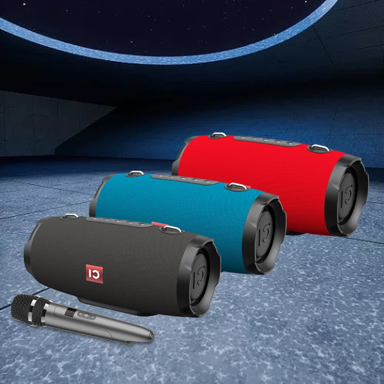 

SHIDU Outdoor Professional Portable IPX67 Waterproof Wireless Bluetooth Speaker With UHF Microphone