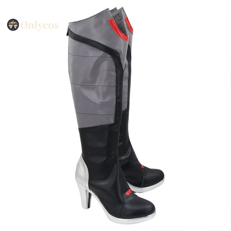 รองเท้าคอสเพลย์เกม Overwatch Widowmaker ตัวละครอนิเมะ สำหรับงานฮาโลวีน งานคาร์นิวัล งานปาร์ตี้ อุปกรณ์ประกอบฉากจาก Onlycos