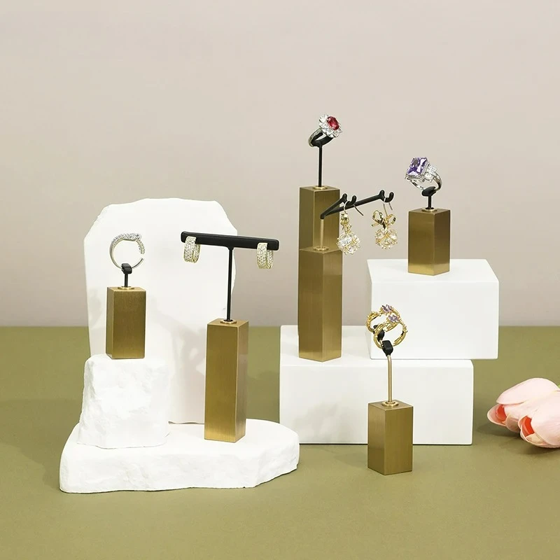 

Jewelry Display Stand Earrings Display Props Metal Female Home Earrings Jewelry Shooting Props