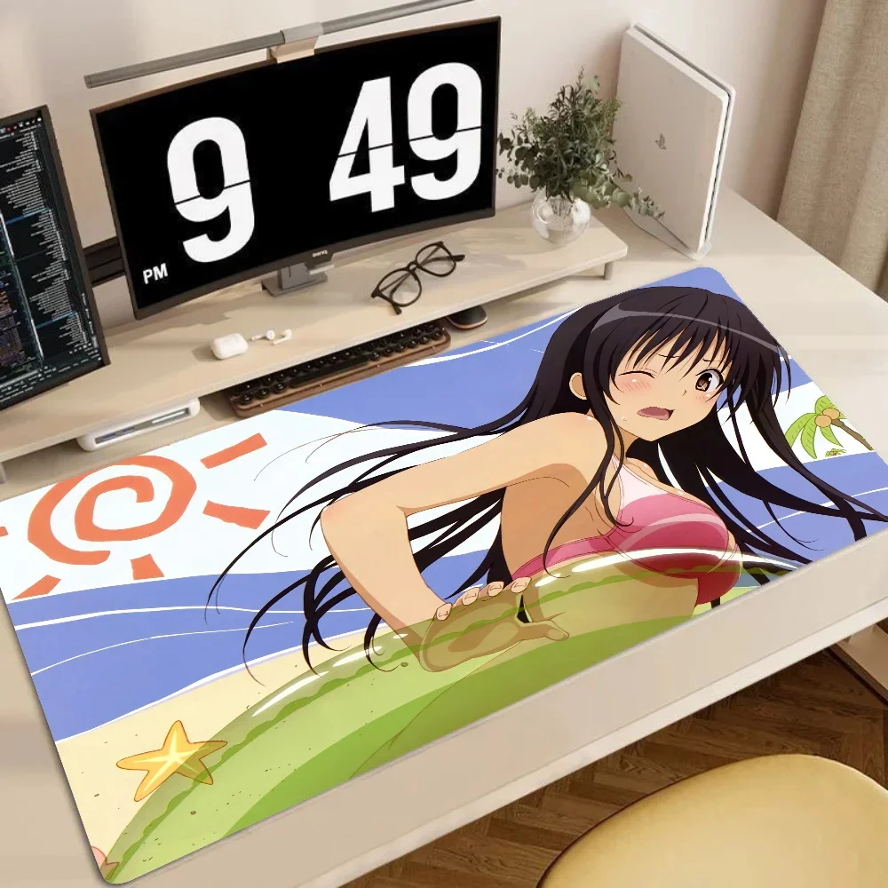 To LOVE Kotegawa Yui Mousepad Mouse Pad Anime Art Computer XXL Keyboard Mousepad Desk Mat Gamer Office Mouse Pad Gamer Mouse Pad