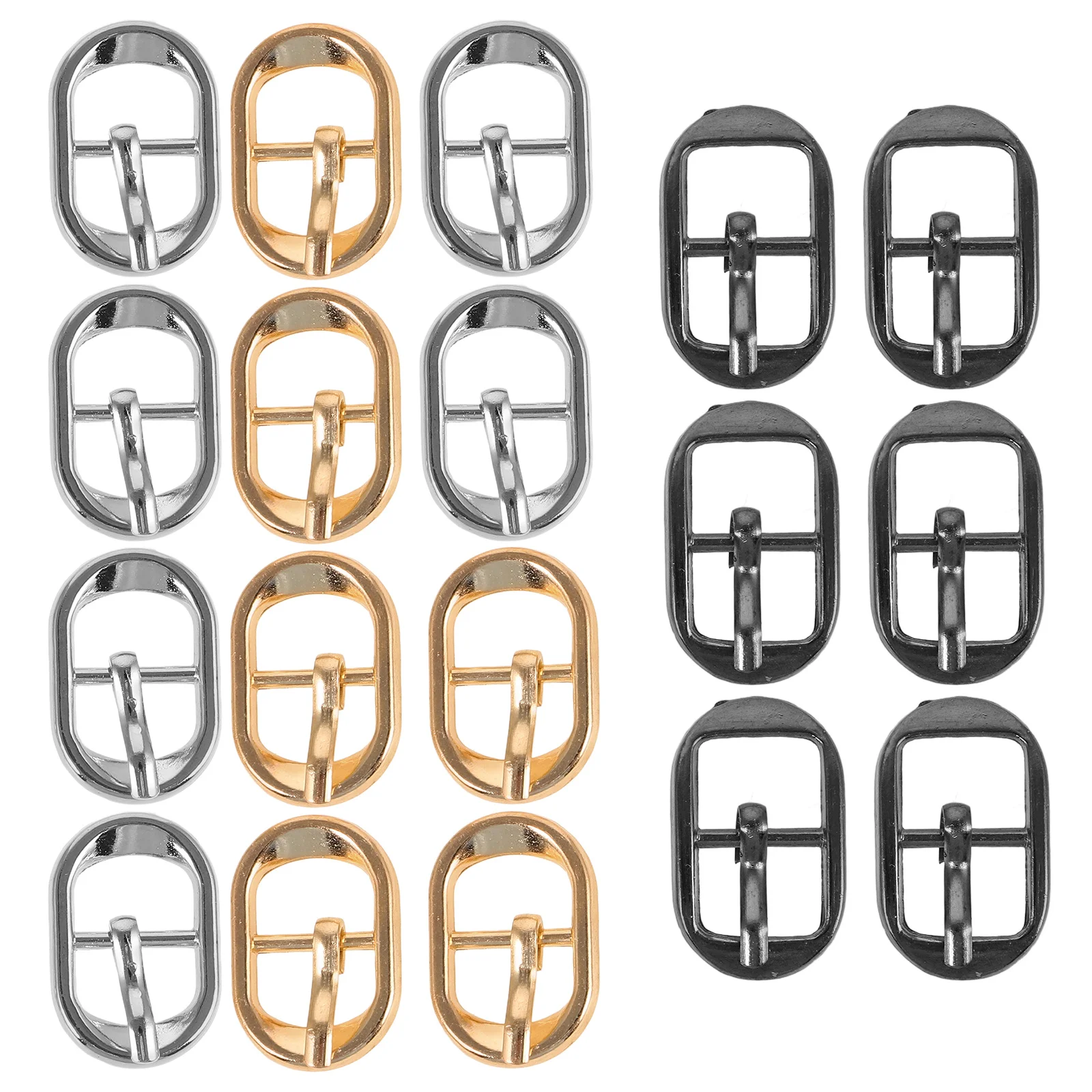 30 قطعة حزام معدني ذو شق واحد حزام مربع عتيق لتقوم بها بنفسك إكسسوارات الملابس حزام الأسطوانة أبازيم حزام صغير عملي