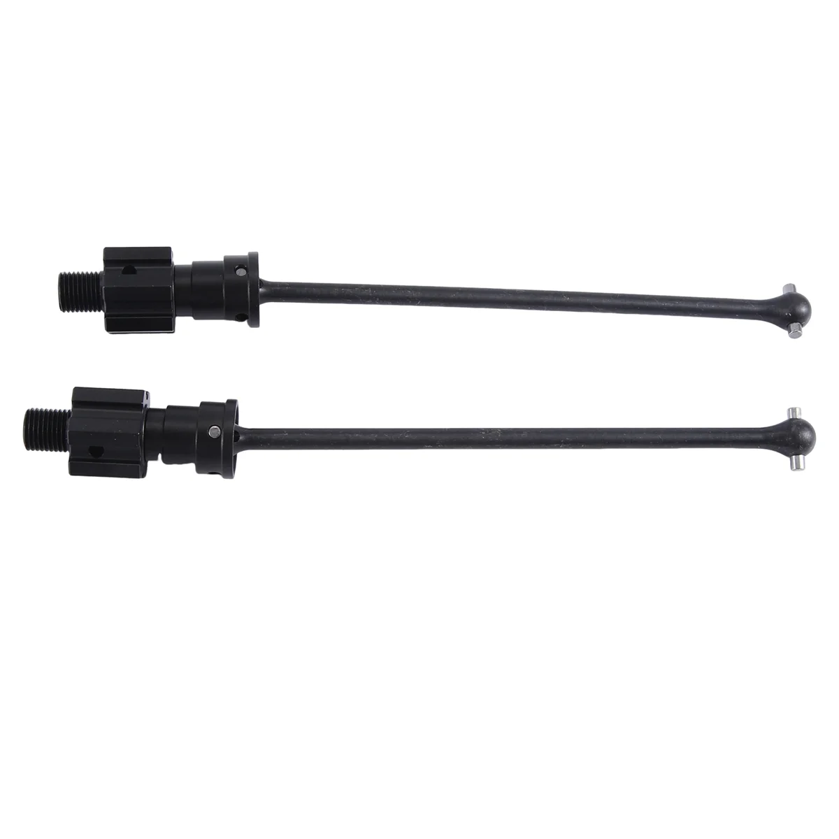 

2PCS WideMaxx Steel Extended Drive Shaft CVD for 1/10 WideMaxx RC Car Upgrade Parts,Black