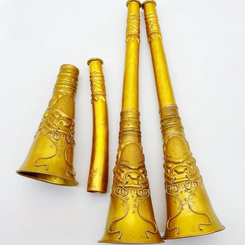 Traditional Suona Brass Professional Blowing Suona Beginner Adult Playing Horn Opera Ethnic Loudly Wind Musical Instruments
