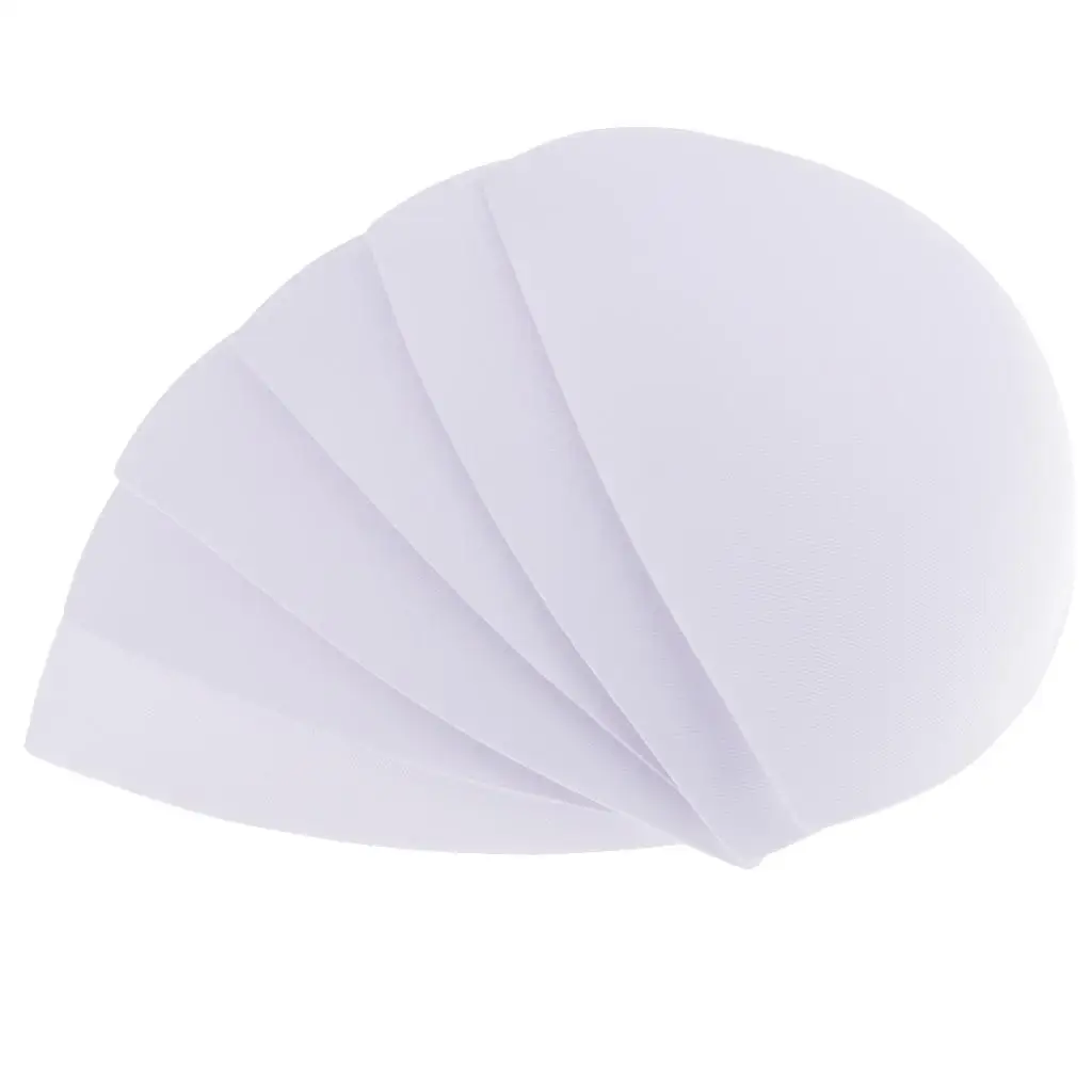 3 Pairs/Set Women Foam Triangle Bra Insert Enhancers Removable Breast Pads for Sports Bra Swimsuit Bikini Tops