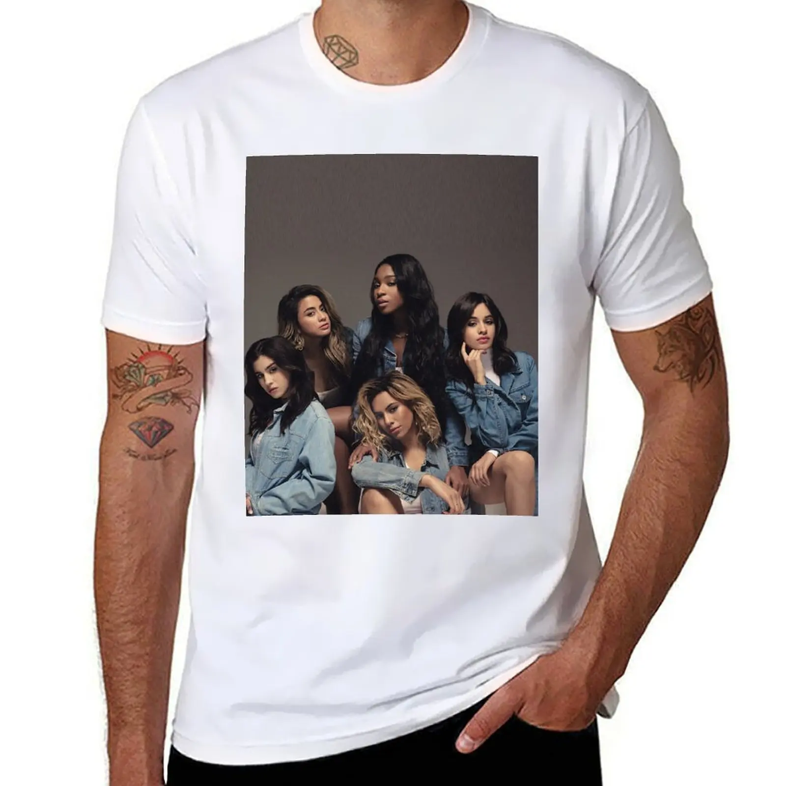 

Футболка FIFTH HARMONY BILLBOARD, мужская футболка, летняя футболка, футболка с индивидуальным принтом