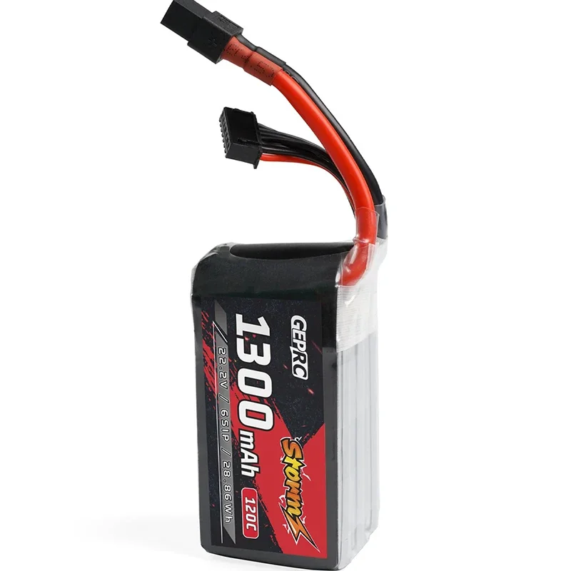 GEPRC Storm 6S 1300mAh 120C Lipo Battery Suitable For 3-5Inch Series Drone For RC FPV Quadcopter Freestyle Series Drone Parts