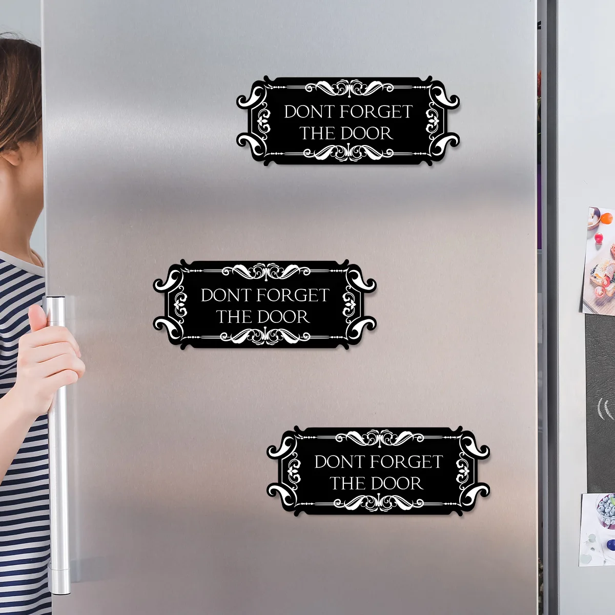 

Creative Alphabet Fridge Magnets - DIY English Letter Magnetic Decor for Kitchen & Office