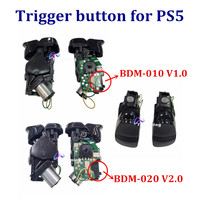 L2 L1 R2 R1 Left Right Trigger Module Assembly With Rumble Vibration Motor For PS5 Controller V1.0 V2.0 Adaptive Trigger Motor