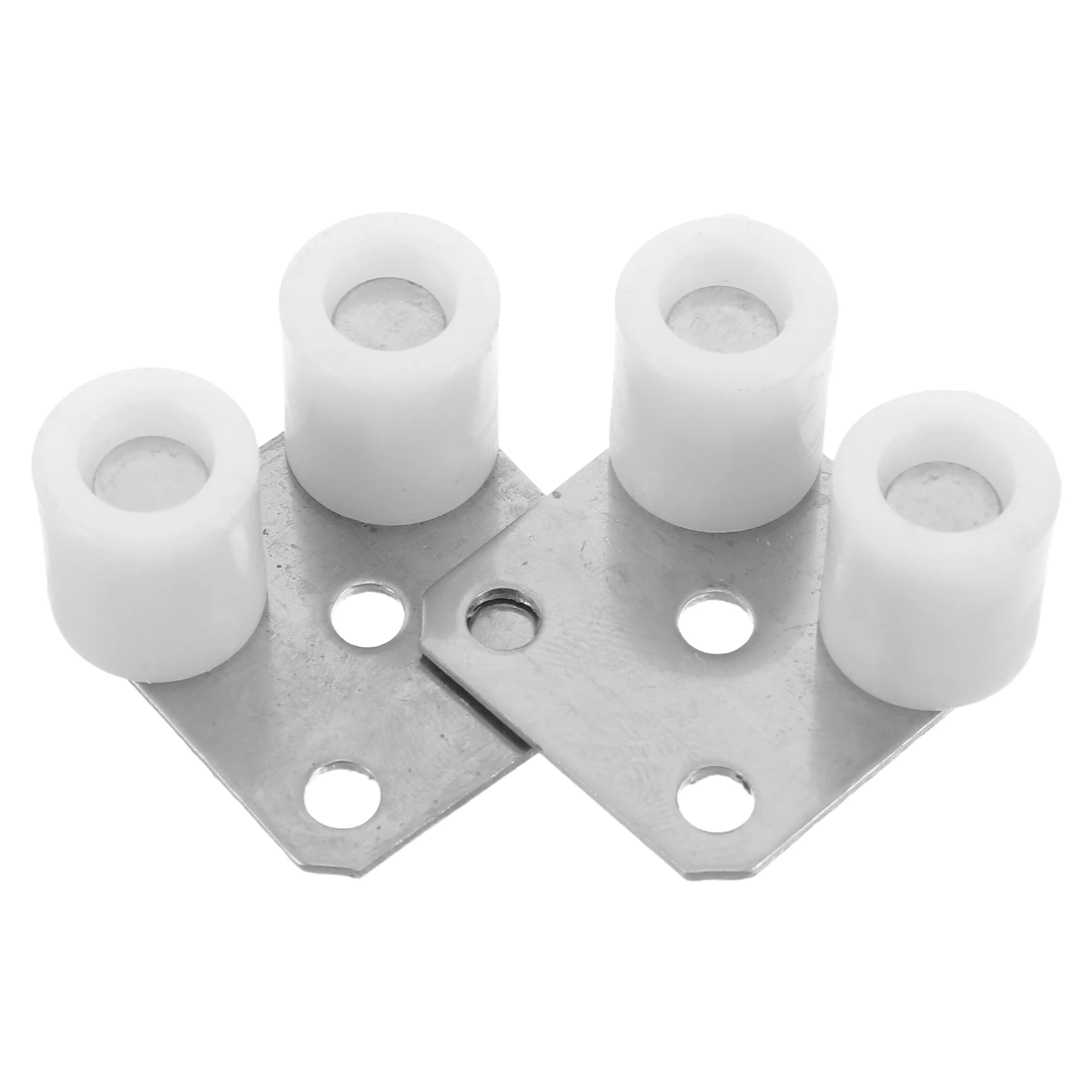 

2 pcs Roller Door Guide Wheel Sliding Bottom Positioning Track Smooth Guidance Antideviation Design Easy Installation Sturdy