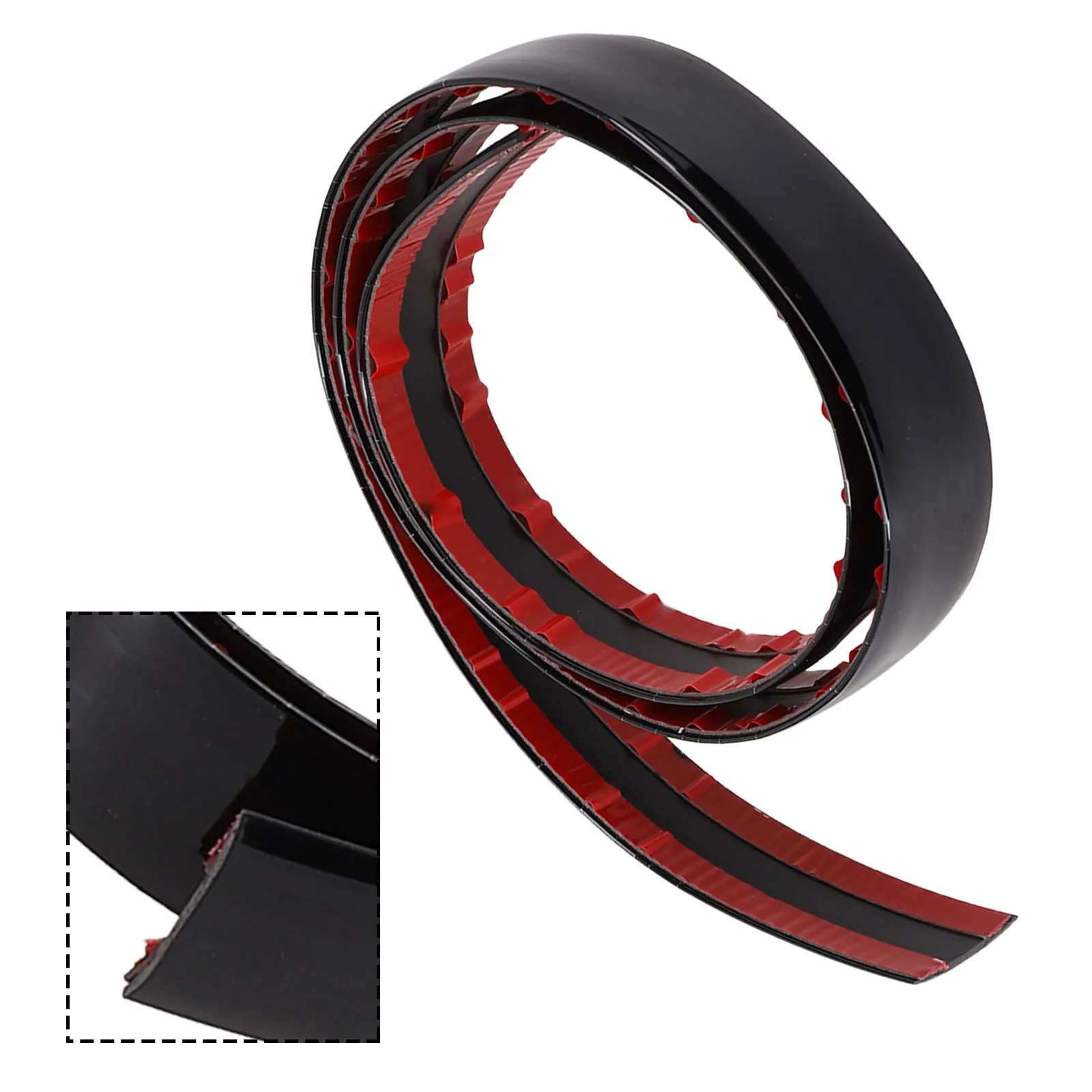 شريط ديكور مضاد للتصادمات للسيارة، شريط حماية ناعم من مادة PVC مضاد للصدمات ومضاد للتصادمات بشكل آمن