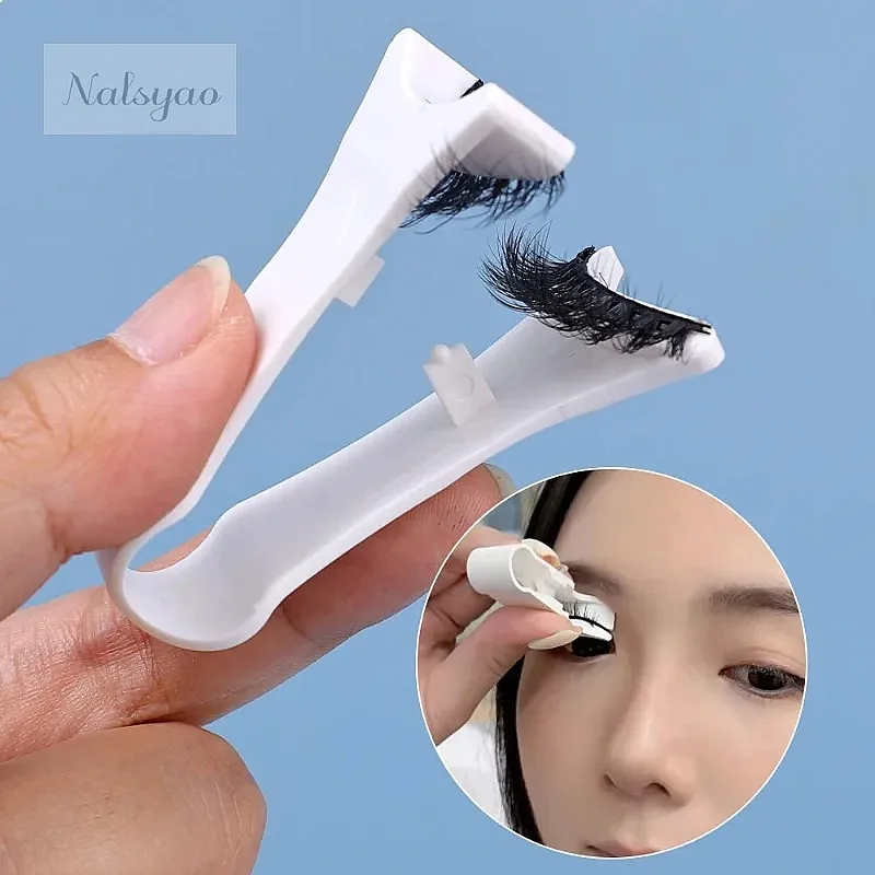 Professional Magnetic Eyelashes Applicator Tweezer Curler Clip Makeup 3D Mink False Eyelashes Extension Kit