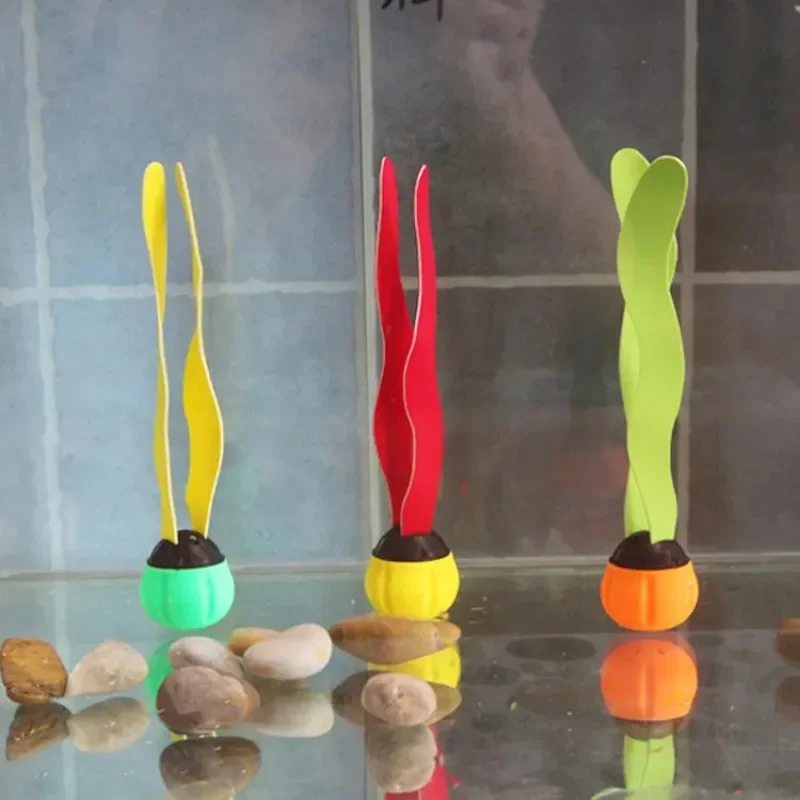 

3 шт. забавные игрушки для дайвинга, детские игрушки для дайвинга с морскими водорослями, спортивные игрушки на открытом воздухе, детский образовательный бассейн, подводный плавающий