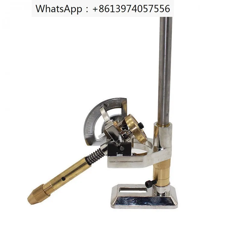 

Gem Faceting Machine Jewelry Gemstone Faceting Equipment Angle Polisher Mechanical Arm (96 Dial Scale)