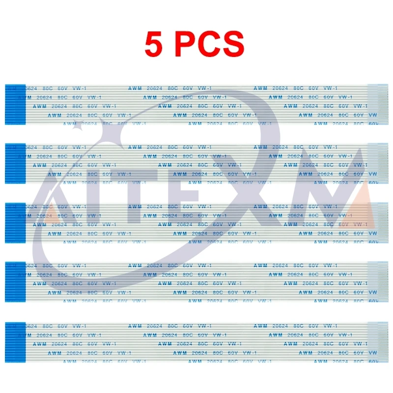 Flexcable For Raspberry Pi Model B+ 2M 1M 50CM 30CM 20CM 15CM 15 Pins Ribbon Flex Cable 15CM-200CM 1.0mm AWM 20624 80C 60V VW-1