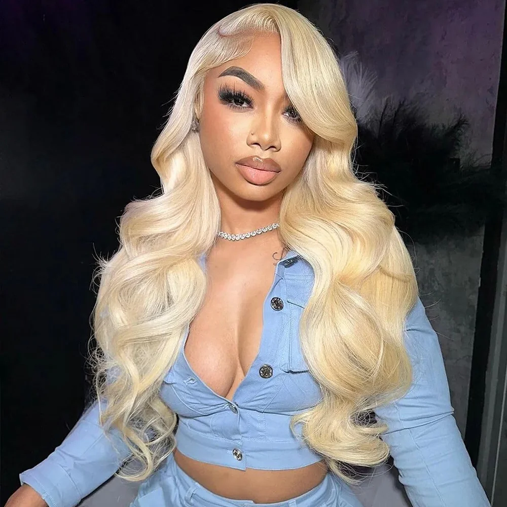 613 허니 블론드 바디 웨이브 브라질리언 인모 가발  - 613 Blonde Body Wave Lace Front Wig 리뷰 및 가격