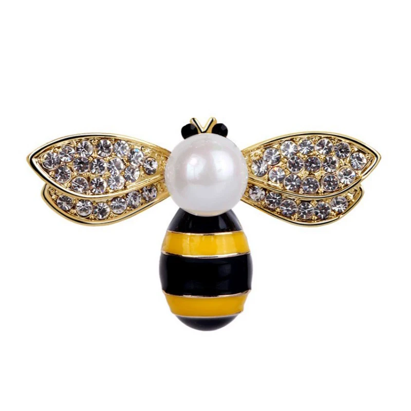 1pc Chic Bee Brooch for Women Men Lovely Bee Insect Brooches Pins Jewelry Clothing Accessories Party Gift 2026