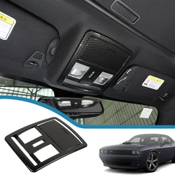 Car Reading Light Lamp Decoration Cover Stickers Trim for Dodge Challenger 2010-2021 2022 Interior Mouldings Accessories