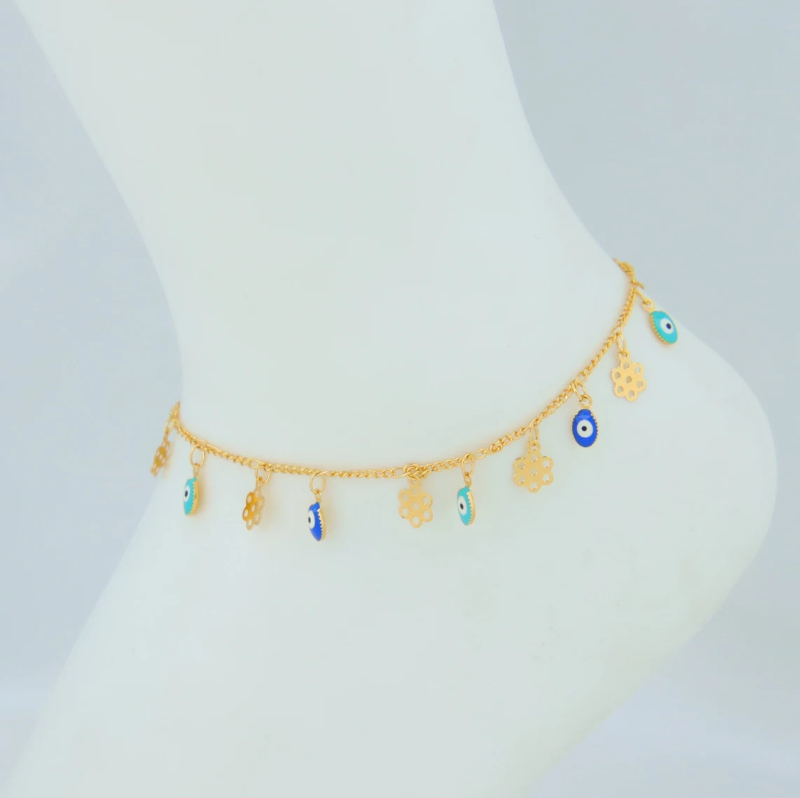 Arabische Mode Fußkettchen 21k Vergoldet Türkische Münzen Vintage Fußarmband Nigeria Islamischer Frauen Brautschmuck – Detail 18