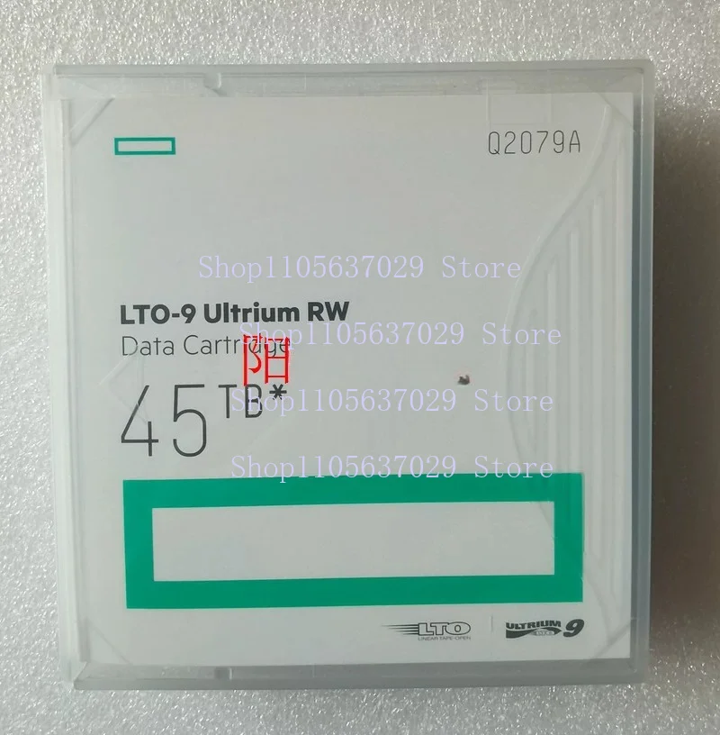 1pcs FOR HP LTO9 Ultrium 9 Tape Q2079A, 18TB Native / 45TB Compressed Tape Cartridge