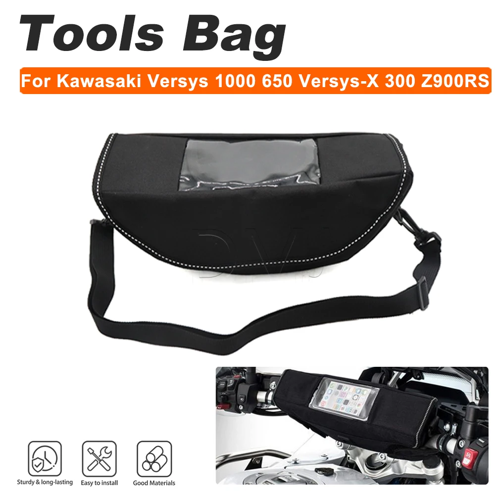 Motorcycle Tools Bag Handlebar Bag For ZONTES 368G 368G ADV For Himalayan 450 For Aprilia Tuareg 660 For Tiger 800 1200 Sport