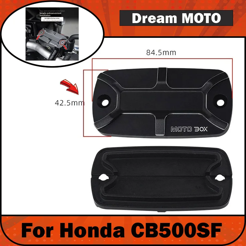 【Premium】For Honda CB500SF Super Four retro brake pump cover, oil bottle cover, and pump decoration accessories
