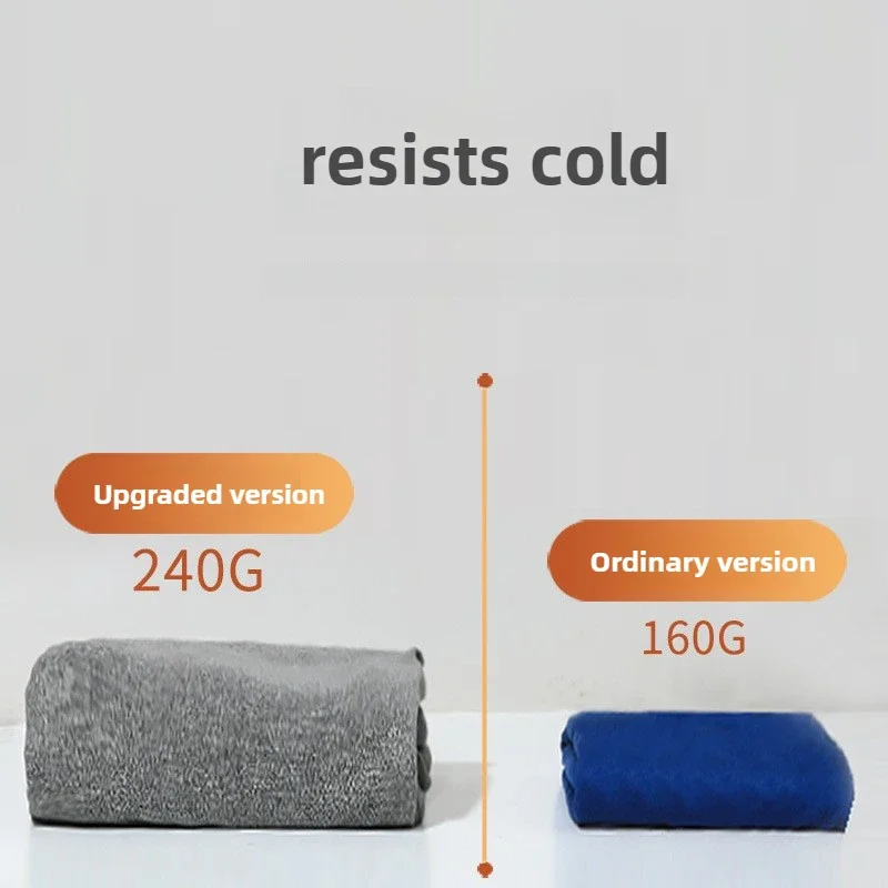 Traceless thermal underwear mens fleece thickened winter cold resistant long-sleeved backing wool thermal shirt men