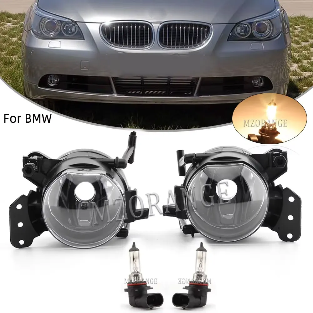 Fog Lights For BMW E60 E90 E46 E63 E61 323i 325i 525i Headlight LED Fog Lamps Halogen Foglights Accessories Assembly Car Parts