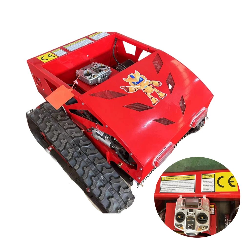 

Mini Robot Remote Control Lawn Mower 7.5 horsepower Slope Remote Control Lawn Mower New style lawn mower For Garden