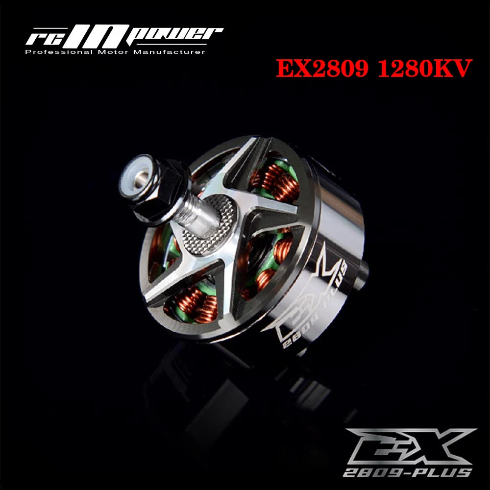 RCINPOWER EX2809 2809 1280KV 4-6S Lipo Brushless Motor for 7-8 Inch Large load RC FPV Drone