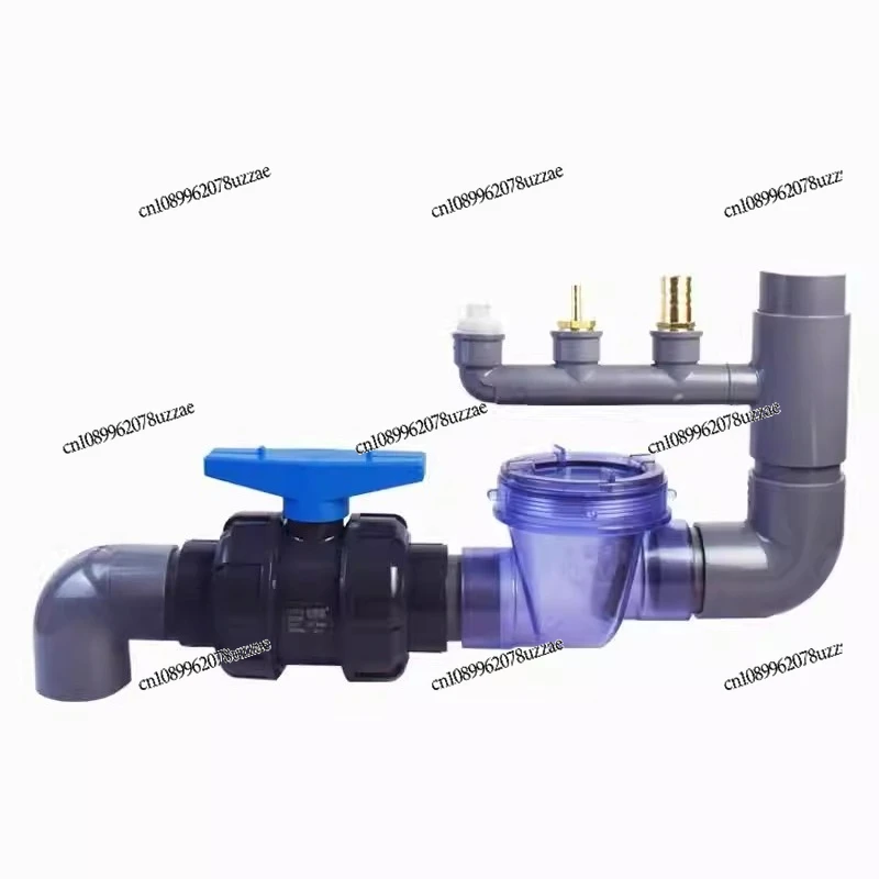 Kitchen Sewer Check Valve Multi-drain Three-way Sewer Pipe Check Valve Toilet Anti-reverse Water Stop Valve 50