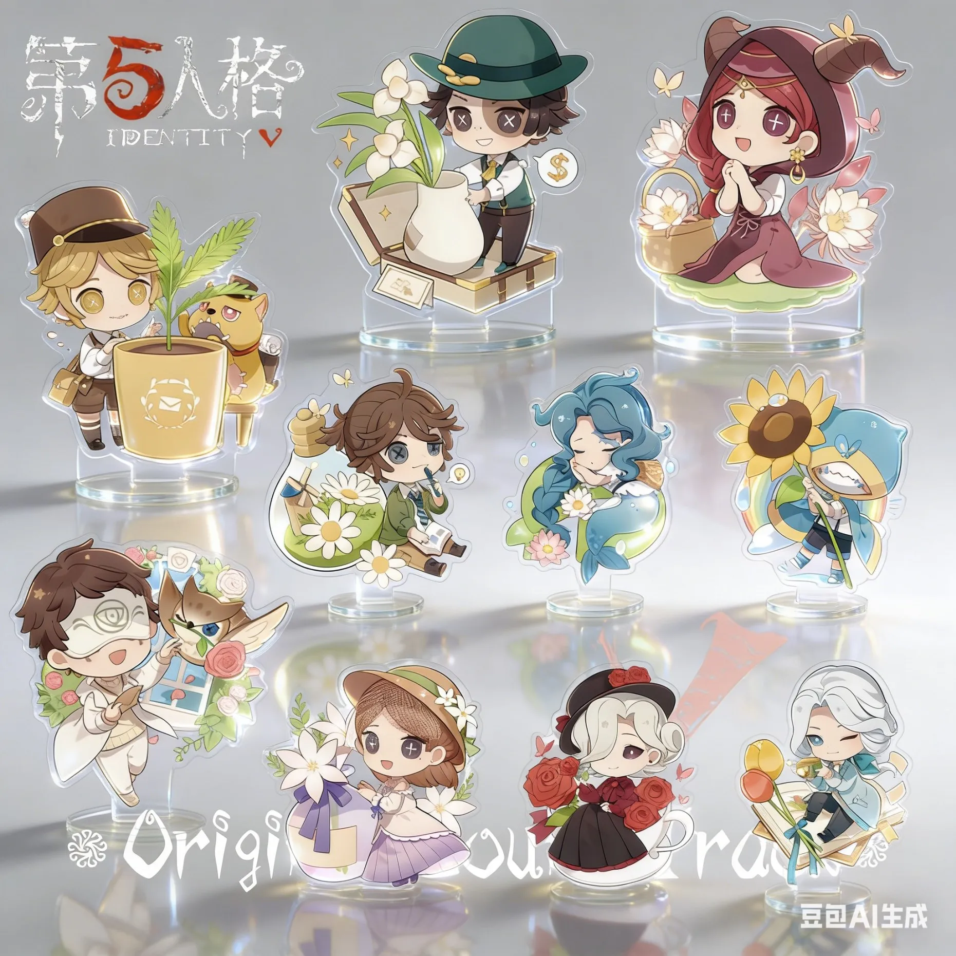 Mary Joseph Vera Nair Victor Grantz Eli Clark Luca Balsa Grace Robbie White Fiona Gilman HD Acrylic Stand Acrylic Keychain