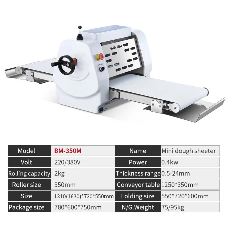 Commercial Countertop Tart Puff Pastry hine, Dough Laminating hine, Pre-Baking Preparation, Pastry Dough (ized)