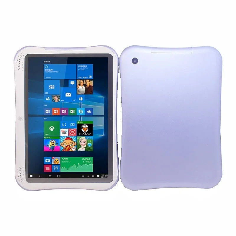 Tablet PC de 10.1 Polegadas 64Bits com Windows 10, Quad Core, 4GB de RAM, 64GB de ROM, CPU Intel Atom X5-Z8350, Câmeras Duplas, Mini HDMI - Vendas Quentes 2026
