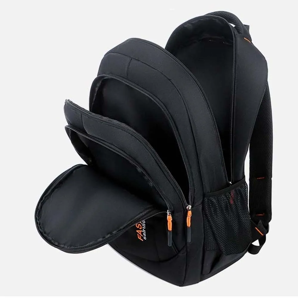 Oxford Cloth Students Daypack Anti-splash Water Contrast Color Large Capacity School Bag Scratch Prevention Polyester