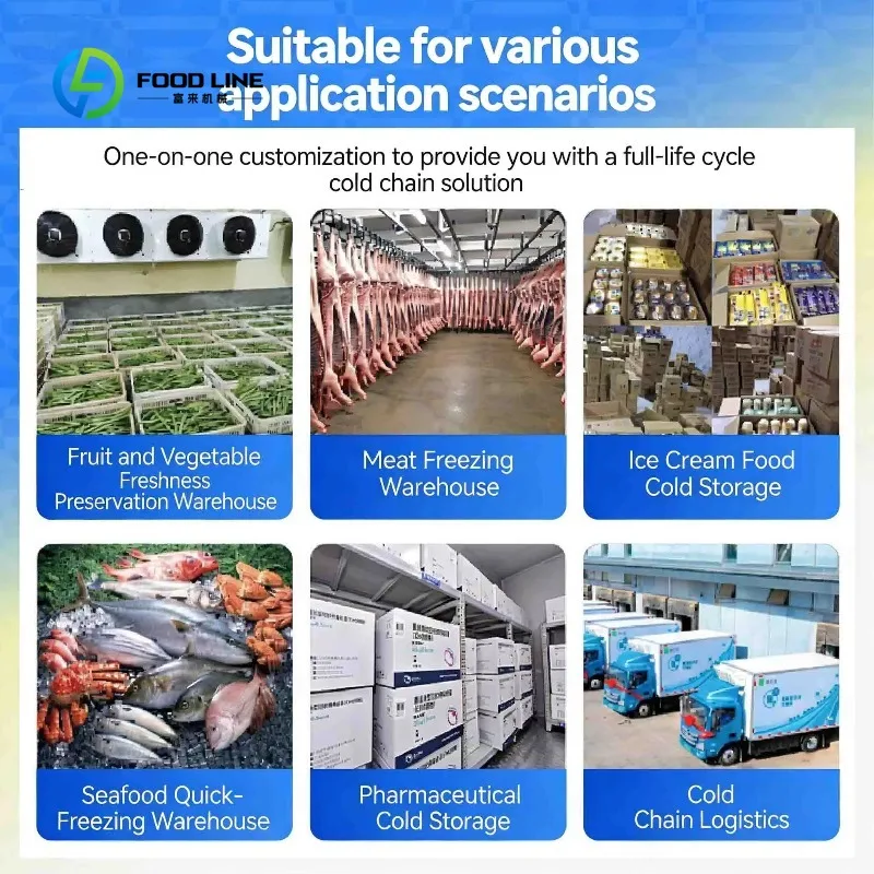 Customized Large Capacity Solar Cold Storage with for Compressor and Engine for Eco-Friendly Food Logistics Center