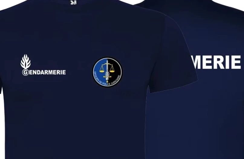 

French Gendarmerie Army Military Men T-Shirt Short Sleeve Casual 100% Cotton Shirt