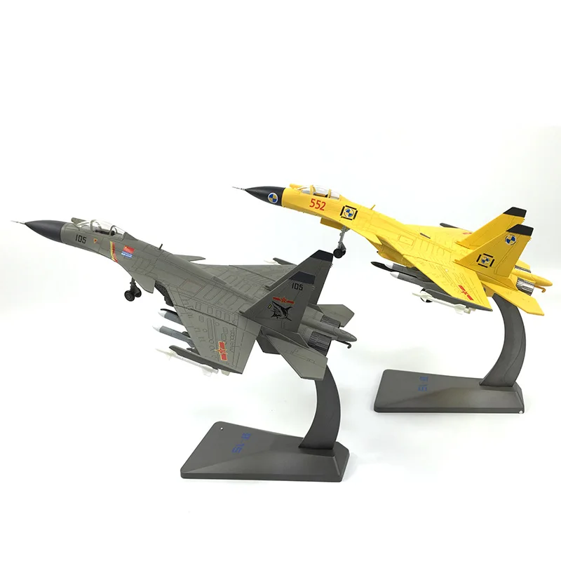 1:72 Scale J-15 Fighter Fly Shark Carrier-borne Aircraft Simulation Military Combat The Plane Model Collecting Toy Gifts