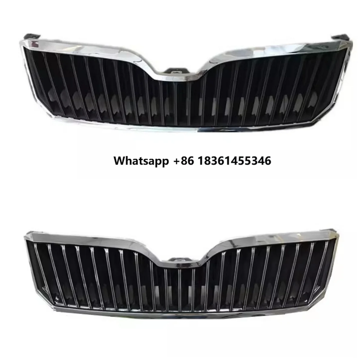 

for Superb 2013 2014 2015 Front bumper Net Car Grill Auto accessories Radiator Grille
