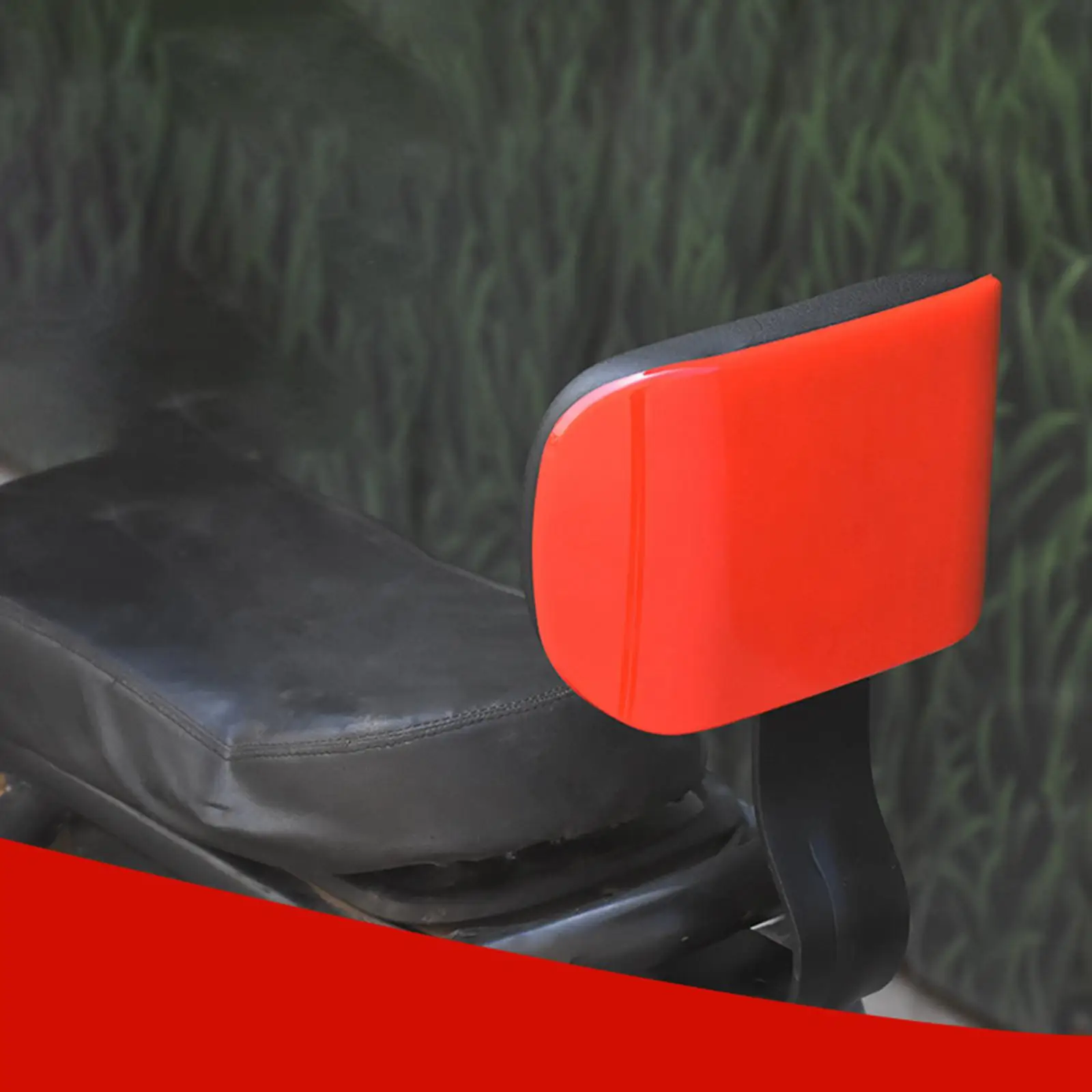 

Motorbike Backrest Pad Stable Bicycle Back Rest Cushion for Back Seat Bike