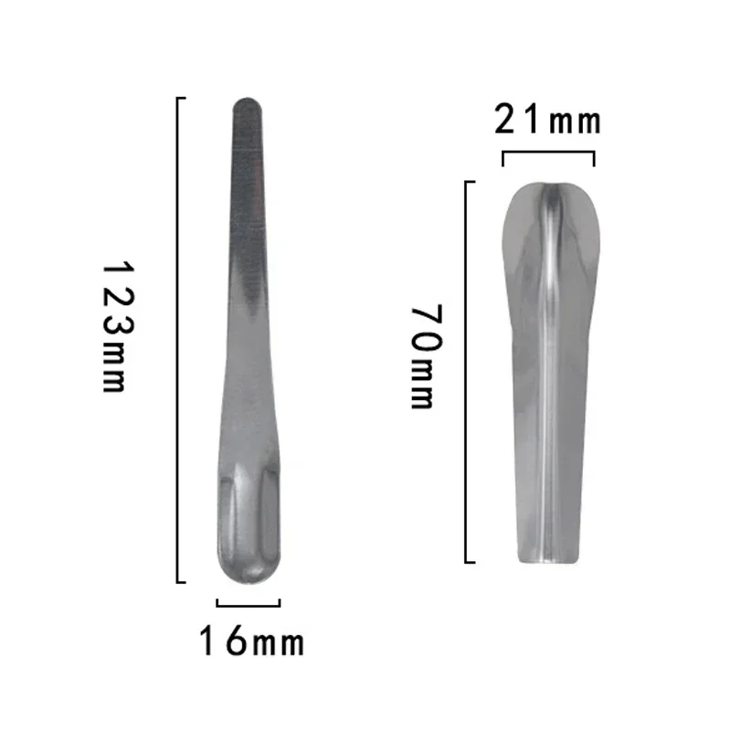 2pcs/set Stainless Steel Putty Knife Internal External Corner Shovel Remover For Floor Wall Ceramic Tile Caulking Tool Hand Tool