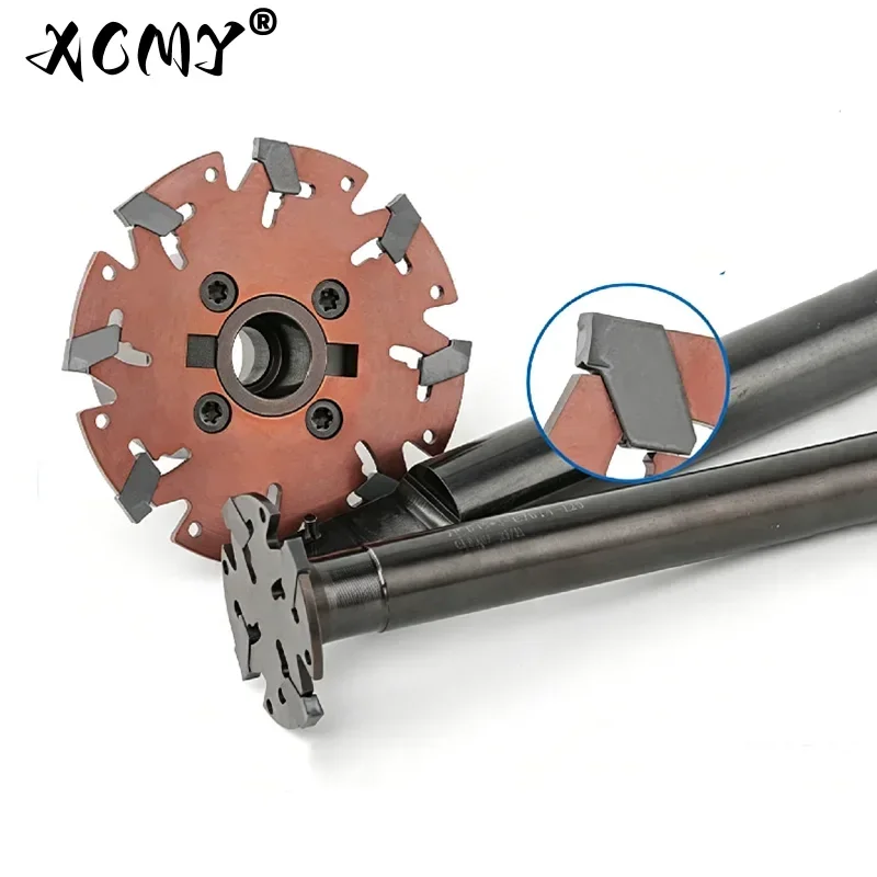 GFN GSFN 2mm 3mm Saw Blade Milling Cutter, Ultra-thin Series Tungsten Carbide Three-edge Milling Cutter, T-slot Milling Cutter