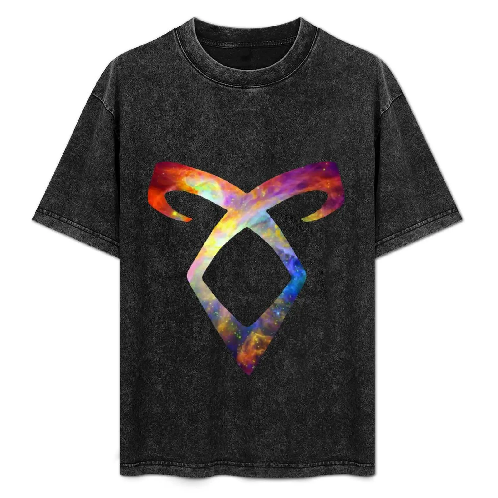 Rune of Angelic Power T-Shirt Big Size Short Sleeve Tee for Men
