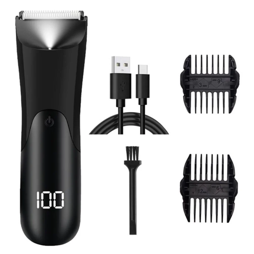 

Precision Multi-Use Trimmer, Digital LCD Display for Controlled Grooming - Wet & Dry Operation for Home and Travel