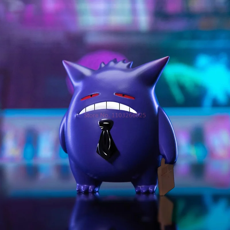 Pet Pok è mon GK Pocket Monsters Geng Gui Lavoratori d'ufficio Articoli portatili Geng Gui Anime Modelli portatili