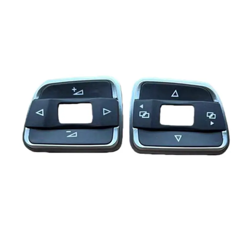 For VW Golf 6 MK6 GTI Scirocco Steering Wheel Switch Control Button Cover Cap Trim Multi-Functional Car Part